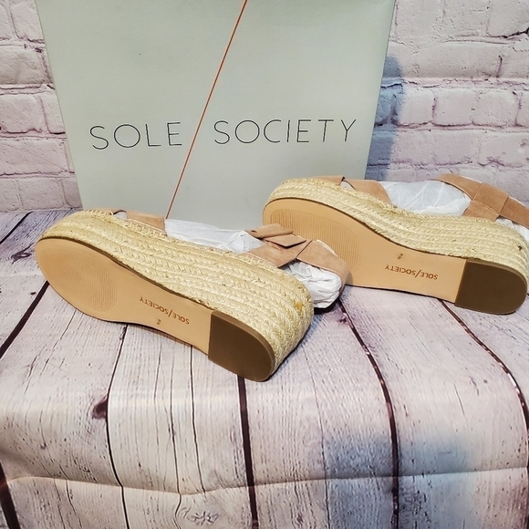 NEW IN BOX! SOLE SOCIETY SO- AUDRINAH SANDALS - Picture 4 of 6